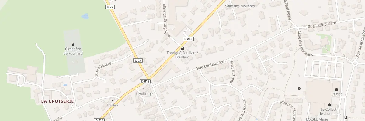 Plan du 9B Rue Lariboisière à Thorigné-Fouillard