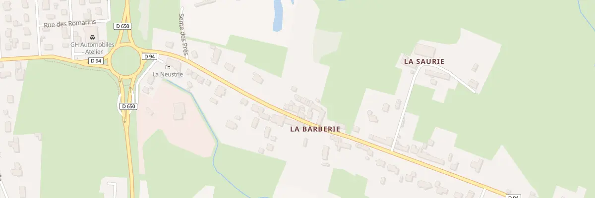 Plan du 62 Village La Barberie à Pirou