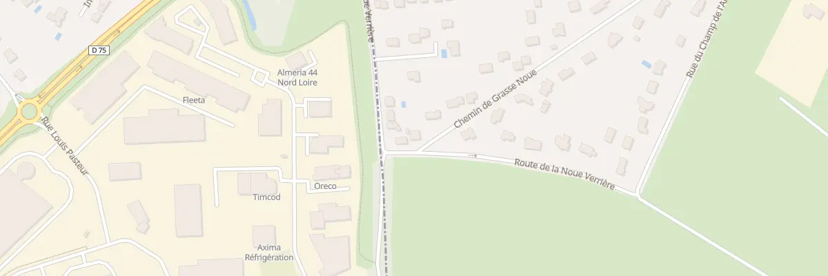 Plan du 1A Che de la Grasse Noue à La Chapelle-sur-Erdre