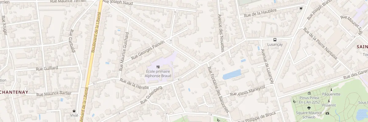 Plan du 3 Rue Philippe de Cabrol à Nantes
