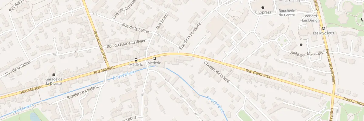 Plan du 106 Rue Médéric à Cherbourg-en-Cotentin