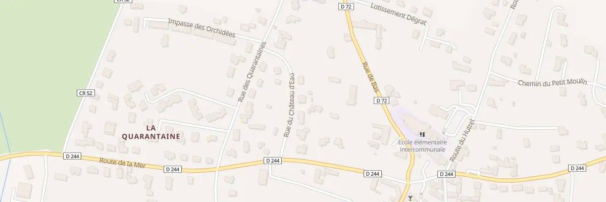 Plan du 6 Rue du Chateau d’Eau à Blainville-sur-Mer