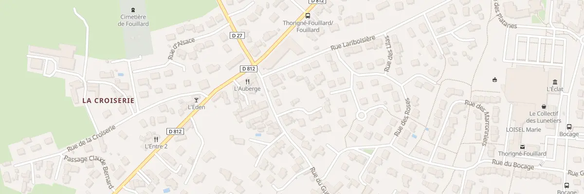Plan du 38 Rue Duguesclin à Thorigné-Fouillard