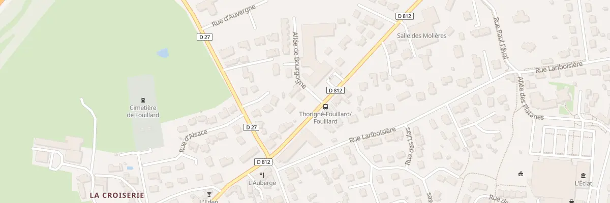 Plan du 36 Rue Nationale à Thorigné-Fouillard