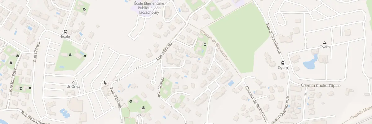 Plan du 335 Rue Eskola à Bidart