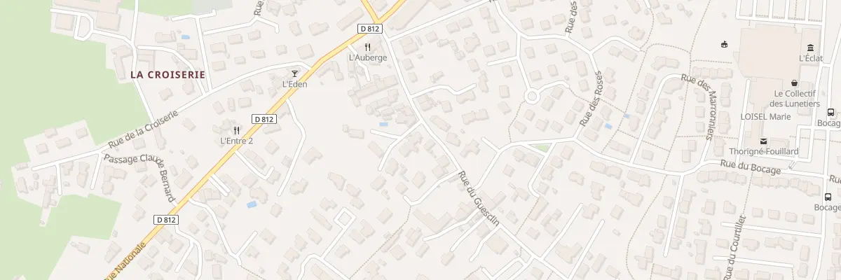 Plan du 35 Rue Duguesclin à Thorigné-Fouillard