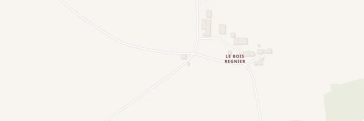 Plan du 1 Le BOIS REGNIER à Sion-les-Mines