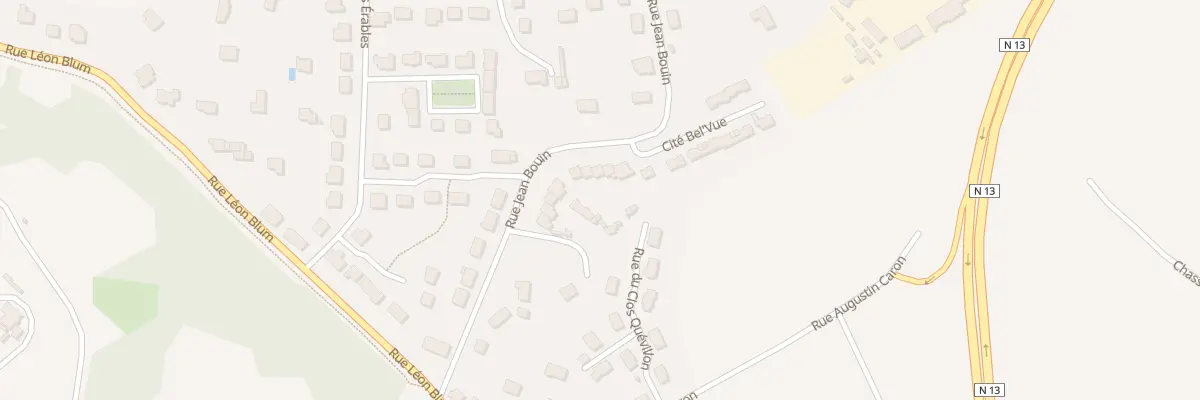 Plan du 234 Rue Jean Bouin à Cherbourg-en-Cotentin