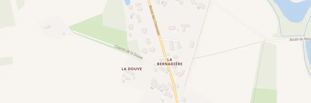 Plan du 12B Rte des Chesnaies à Grandchamp-des-Fontaines