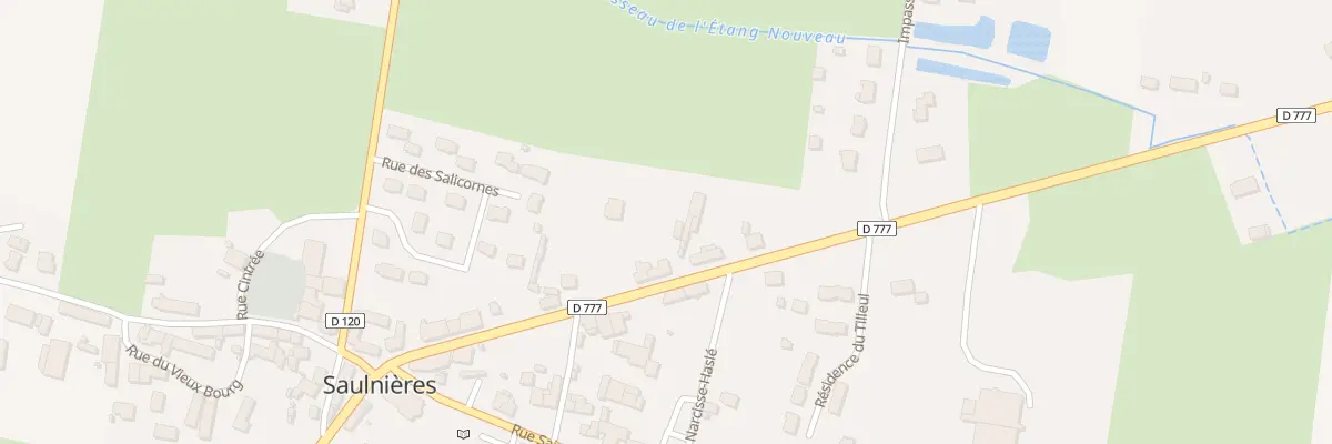 Plan du 27 Rue des Paludiers à Saulnières