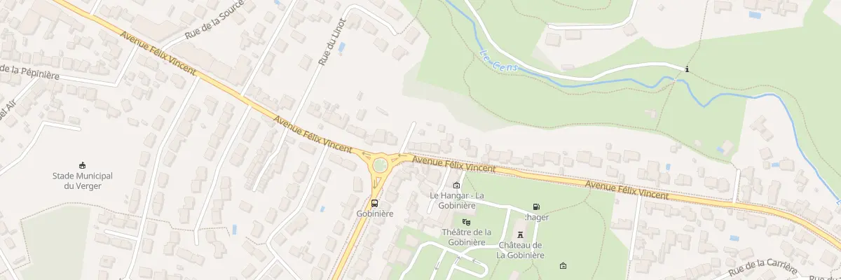Plan du 98 Av Félix Vincent à Orvault