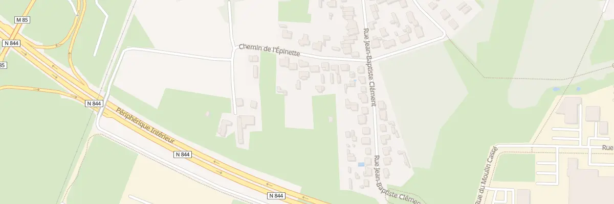 Plan du 9 Che de l’Epinette à Bouguenais