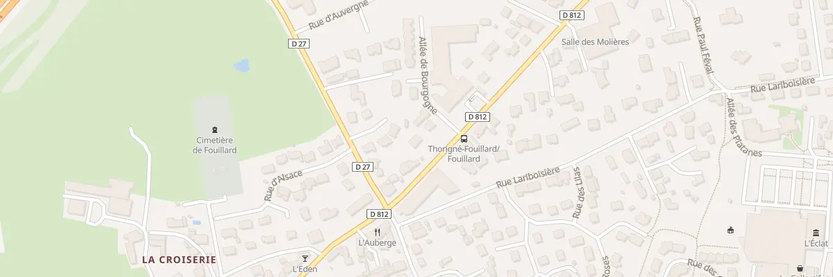 Plan du 36B Rue Nationale à Thorigné-Fouillard