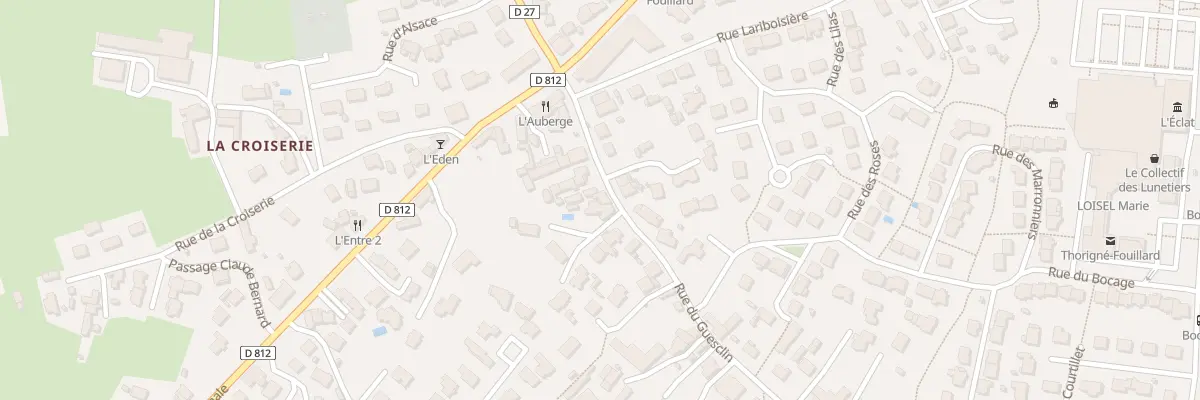 Plan du 39 Rue Duguesclin à Thorigné-Fouillard