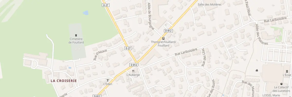 Plan du 38 Rue Nationale à Thorigné-Fouillard