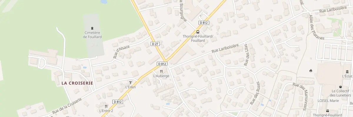 Plan du 35B Rue Nationale à Thorigné-Fouillard
