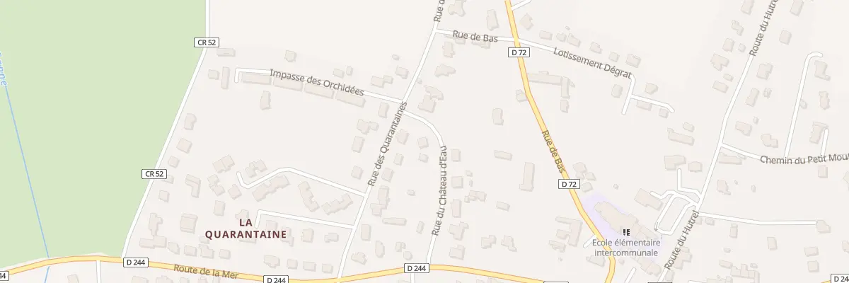 Plan du 3 Rue du Chateau d’Eau à Blainville-sur-Mer