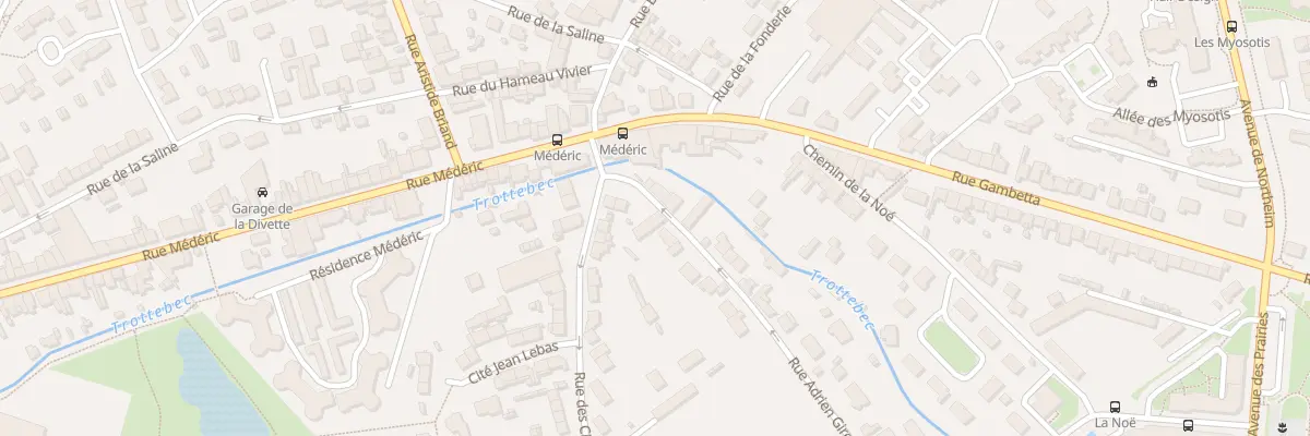Plan du 6 Rue Adrien Girettes à Cherbourg-en-Cotentin