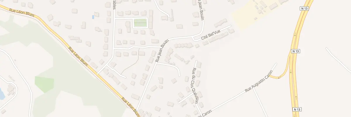Plan du 182 Rue Jean Bouin à Cherbourg-en-Cotentin
