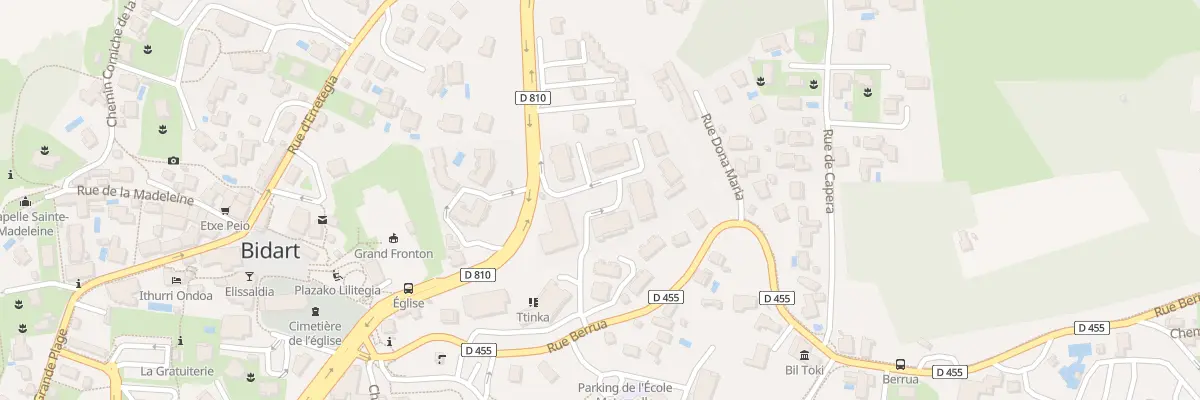 Plan du 181 Rue Berrua à Bidart
