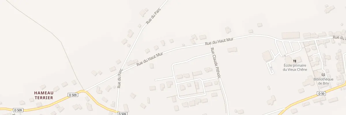 Plan du 10 Rue Marie Duruel à Brix