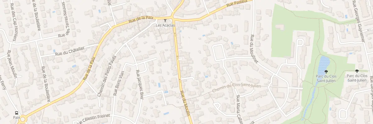 Plan du 21 Rue du Moulin à Bouguenais