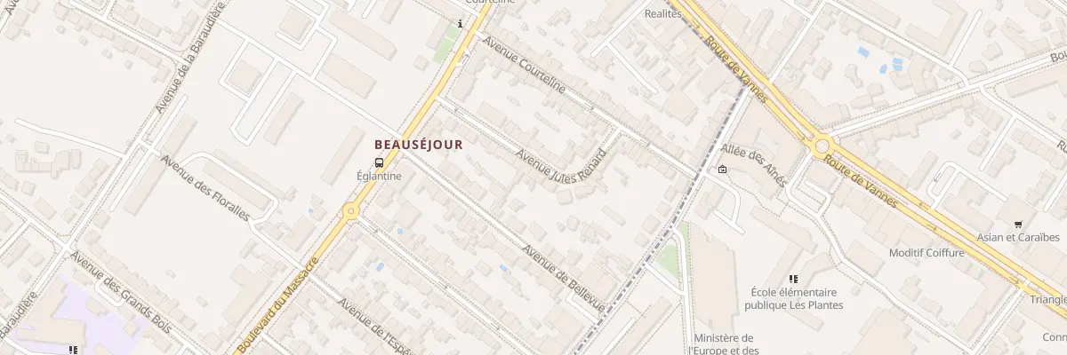 Plan du 21 Av Jules Renard à Saint-Herblain