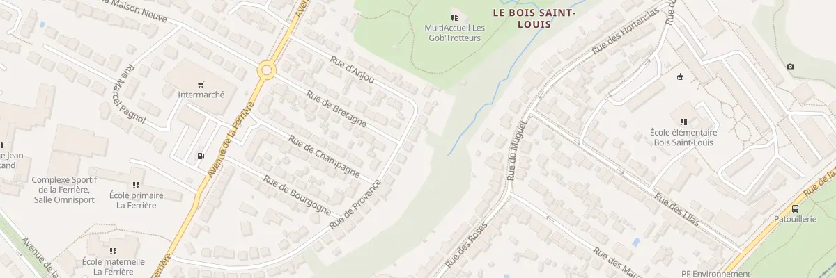 Plan du 46 Rue de Provence à Orvault