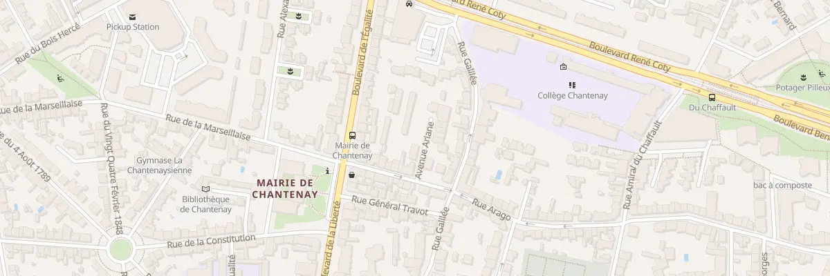 Plan du 34 Rue Arago à Nantes