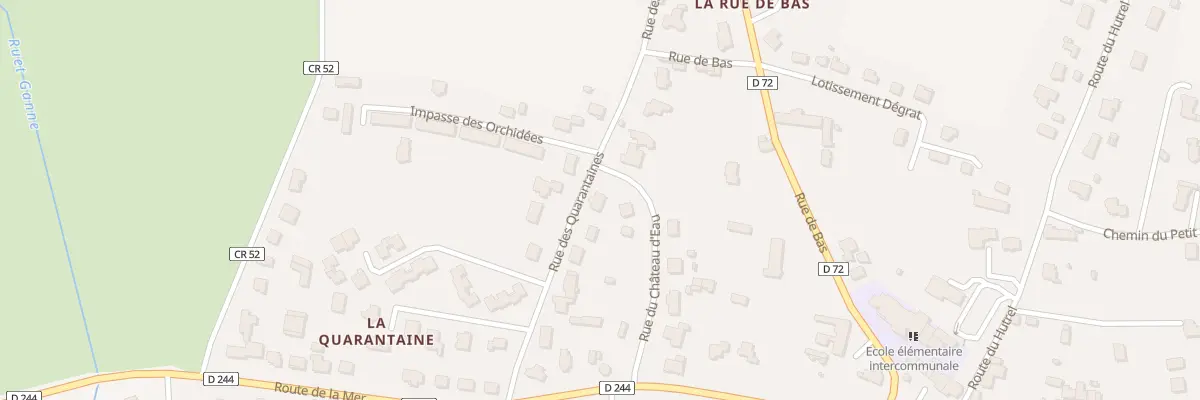 Plan du 38 Rue des Quarantaines à Blainville-sur-Mer