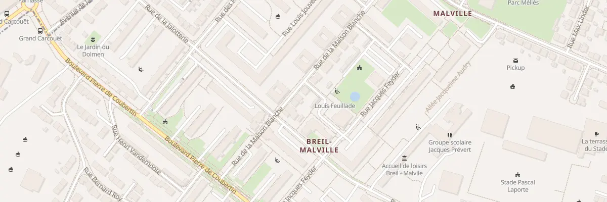 Plan du 45 Rue de la Maison Blanche à Nantes