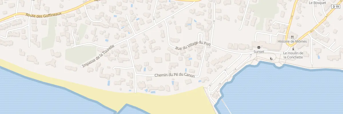 Plan du 11 Rue du village du port à Jard-sur-Mer