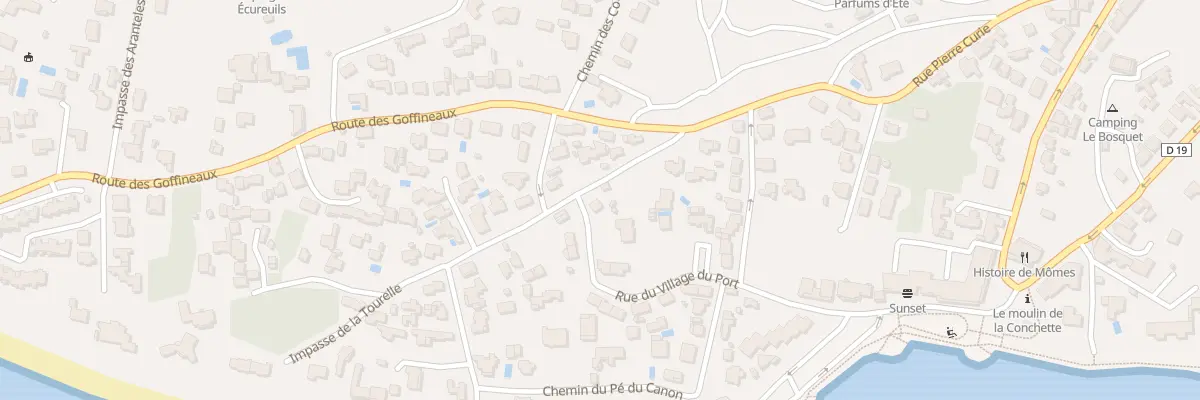 Plan du 18 Rue des gats greneaux à Jard-sur-Mer