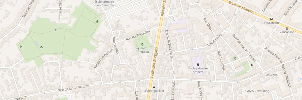 Plan du 97 Bd de l’Egalité à Nantes