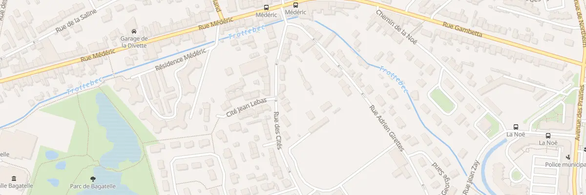 Plan du 15 Rue des Cites à Cherbourg-en-Cotentin
