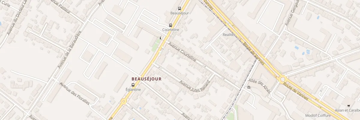 Plan du 37 Av Courteline à Saint-Herblain