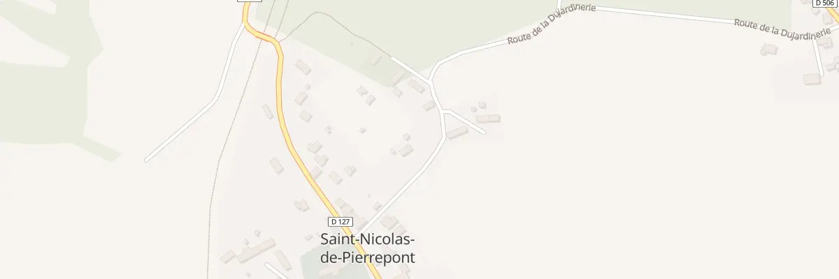 Plan du 87 Rte de la Dujardinerie à Saint-Nicolas-de-Pierrepont