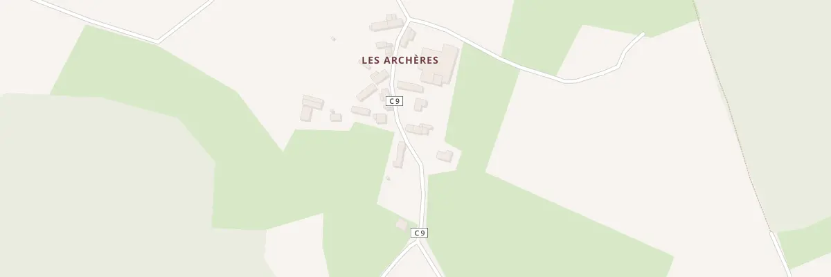 Plan du 5583 Les Archères à Sens-de-Bretagne