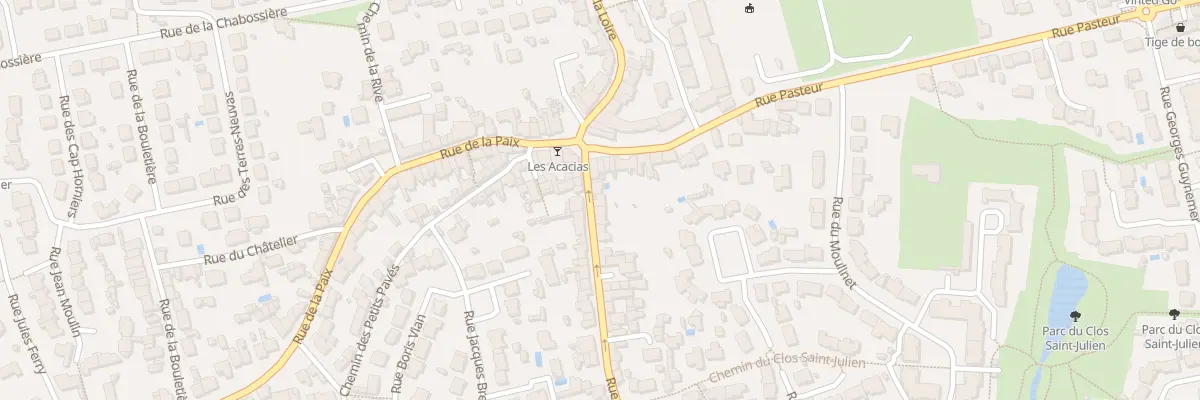 Plan du 5 Rue du Moulin à Bouguenais