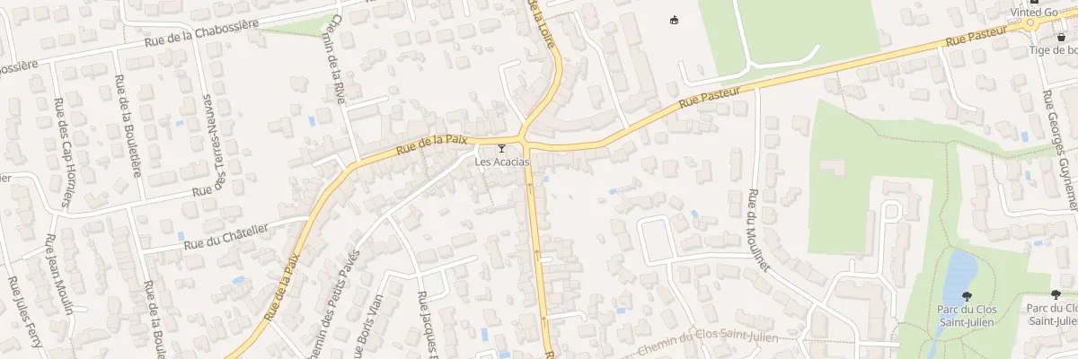Plan du 3 Rue du Moulin à Bouguenais