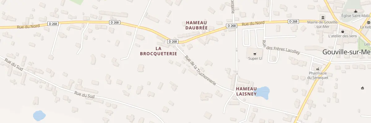 Plan du 32 Rue de la Truchonnerie à Gouville-sur-Mer
