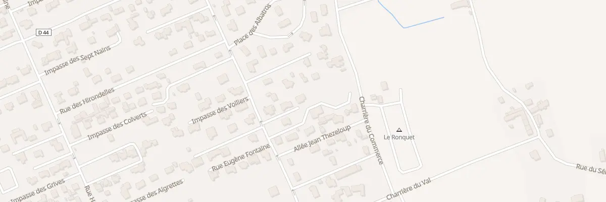 Plan du 25C Rue Eugène Fontaine à Agon-Coutainville