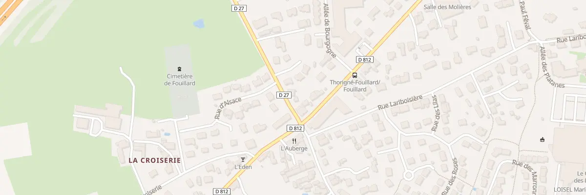 Plan du 6 Rue de Normandie à Thorigné-Fouillard