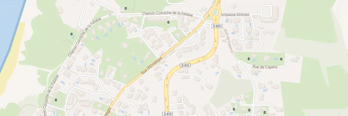 Plan du 46B Rue Erretegia à Bidart
