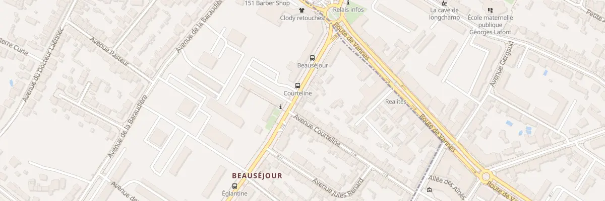 Plan du 21 Bd du Massacre à Saint-Herblain