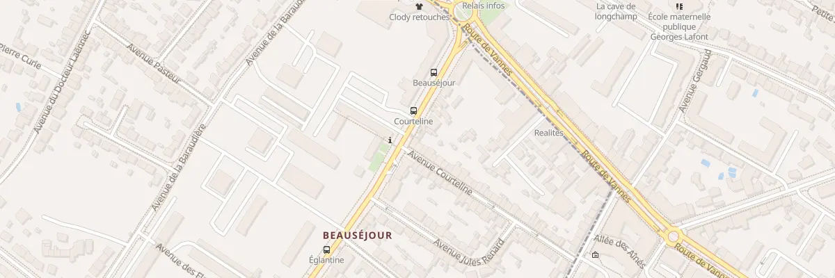 Plan du 23 Bd du Massacre à Saint-Herblain