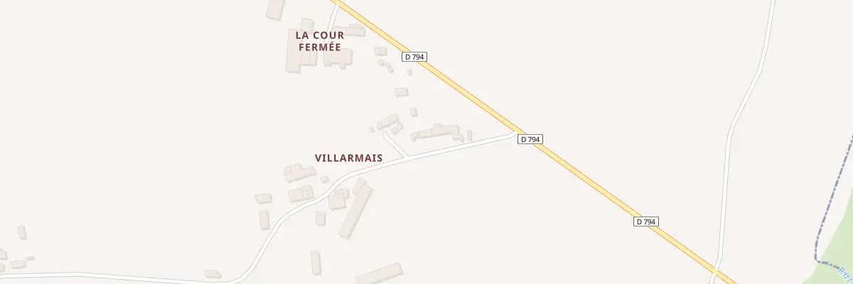 Plan du 12 Villarmais à Marcillé-Raoul