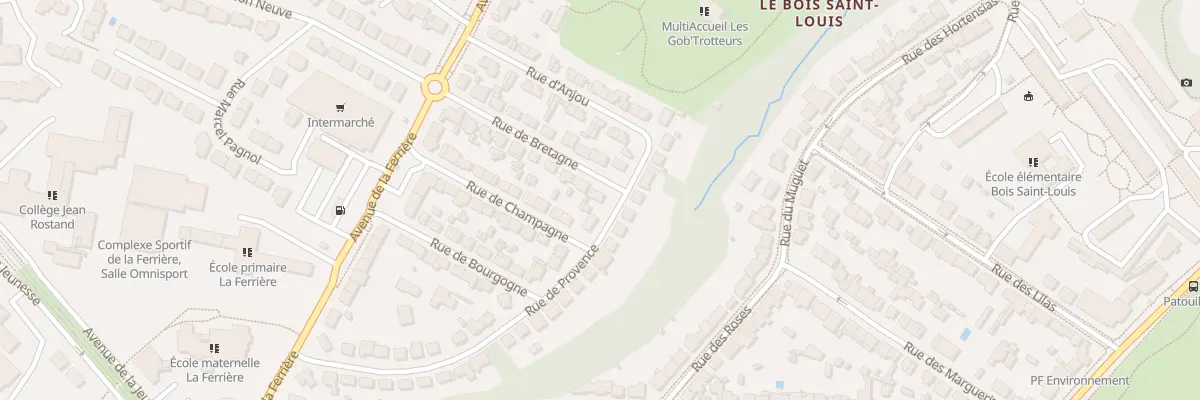 Plan du 20 Rue de Bretagne à Orvault