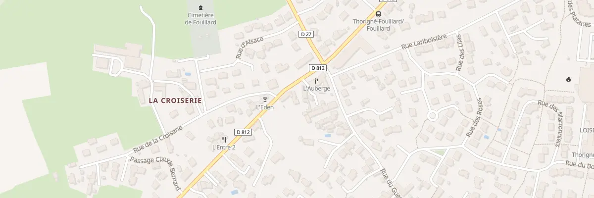 Plan du 45 Rue Nationale à Thorigné-Fouillard