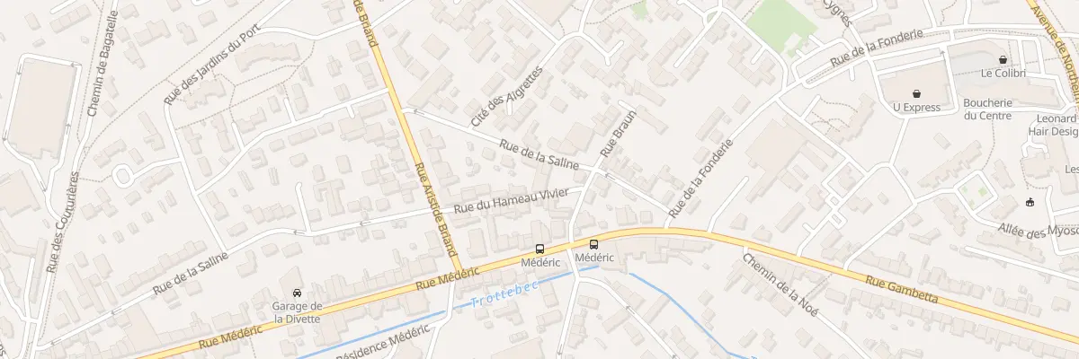 Plan du 98 Rue du Hameau Vivier à Cherbourg-en-Cotentin